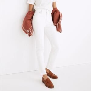 Madewell‎ Perfect Vintage Jean White Women's Size 31 Petite New W/ Tag!